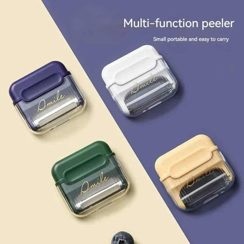 

Portable Kitchen Multi-Function Peeler Swivel Vegetable Fruit Potato Peeler With Magnet Stainless Steel Kitchen Accessories