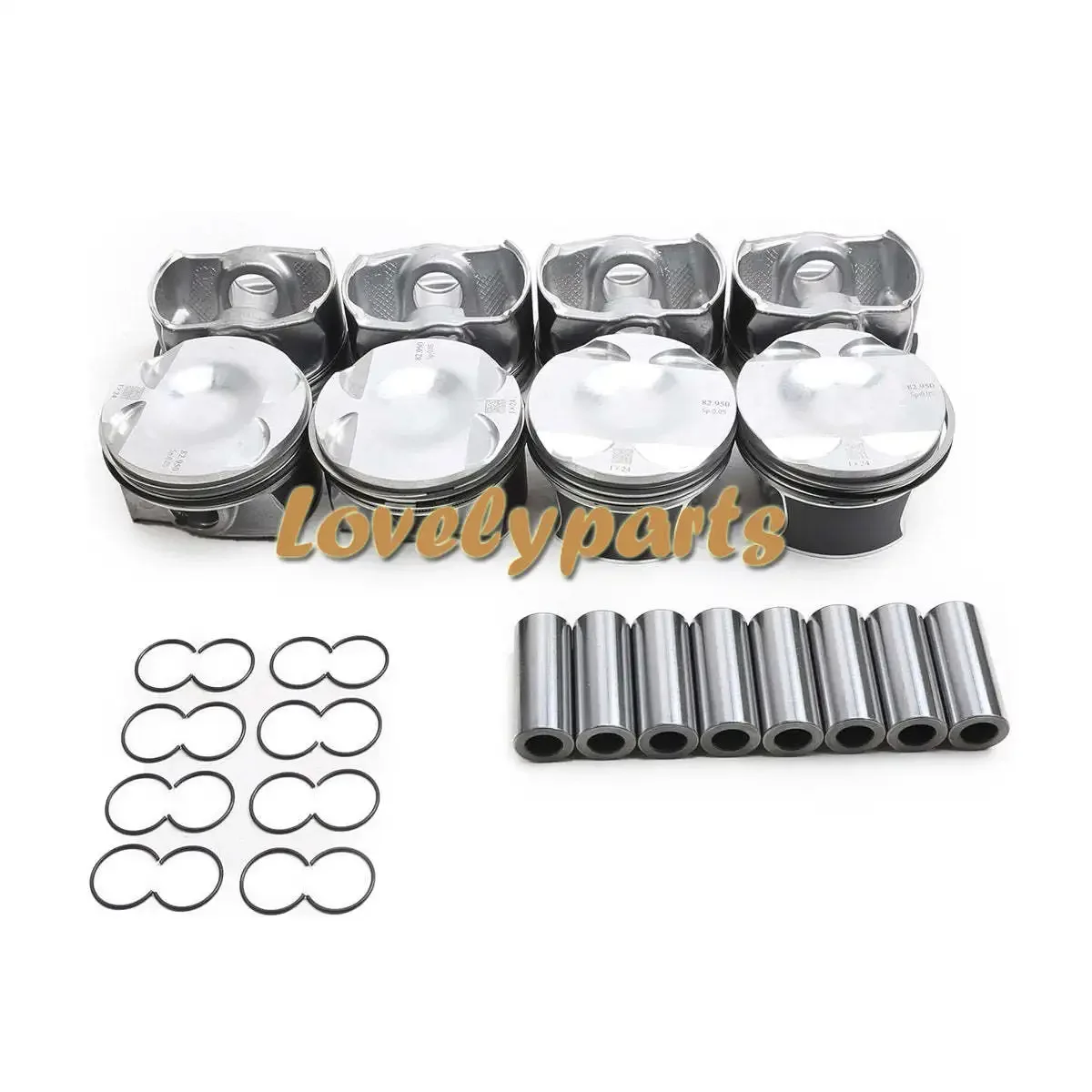 A1760300100 Piston Kit Assembly M177.980 4.0T 8-Cylinder For BENZ AMG GT C-CLASS (W205) E-CLASS GLC GLE GLS S-CLASS