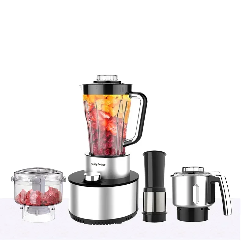 

Happy Partner OEM Blender Mixer Juicer Cup Smoothie Electric Juicer Blender Multipurpose Mixer