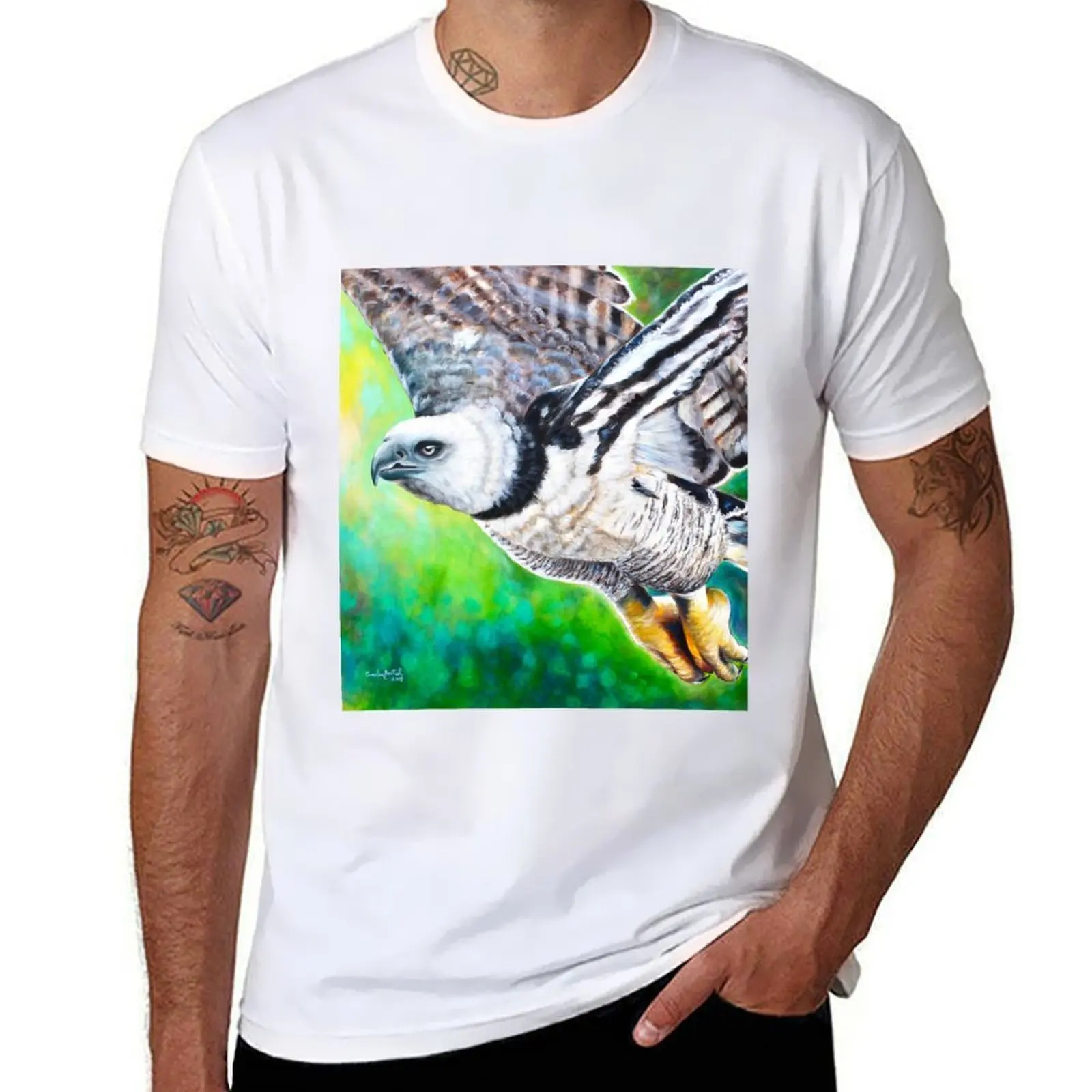 

Harpy Eagle T-Shirt man t shirt cotton mens graphic t shirts T-Shirt