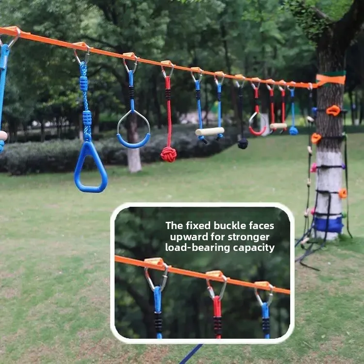 

Outdoor Activities Climbing Toys Suspension Swings Sensory Training Equipment Fitness Sports Balance Rope