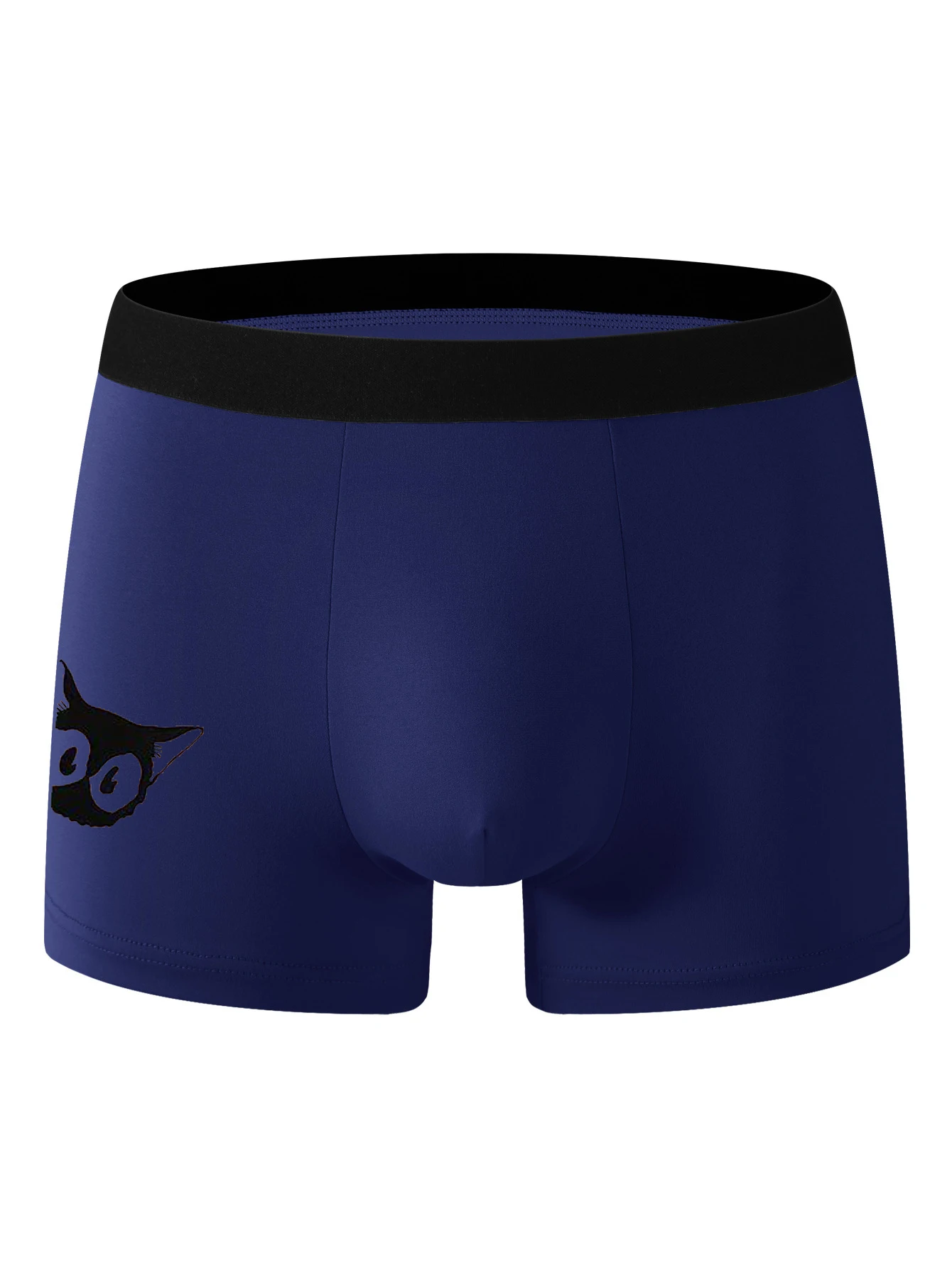 2/4 قطعة شورتات الملاكم الجديدة القريبة يجب اقتناؤها للرجال ملابس داخلية سوداء لصيف 2025 مريحة وجودة عالية