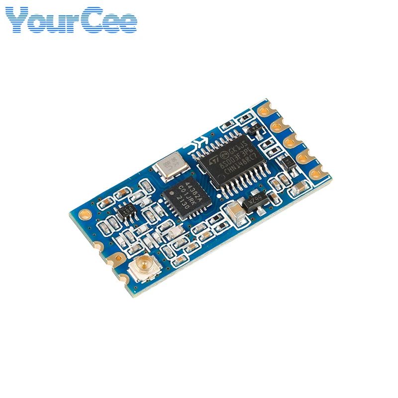 5pcs/1pc HC-12 SI4463 433Mhz Wifi Wireless Serial Port Module HC12 1KM 1000m 433MHz Receiving and Transmitting Board PCB