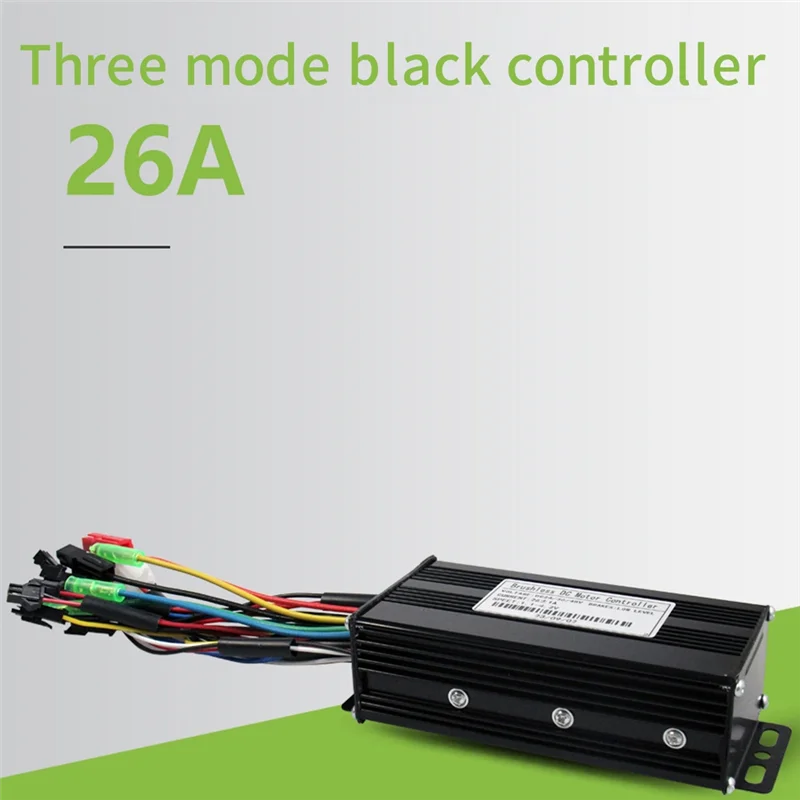 

AC52-36V 48V 500W 750W 26A трехрежимный бесщеточный контроллер с линией ограничения скорости для электрического скутера Ebike