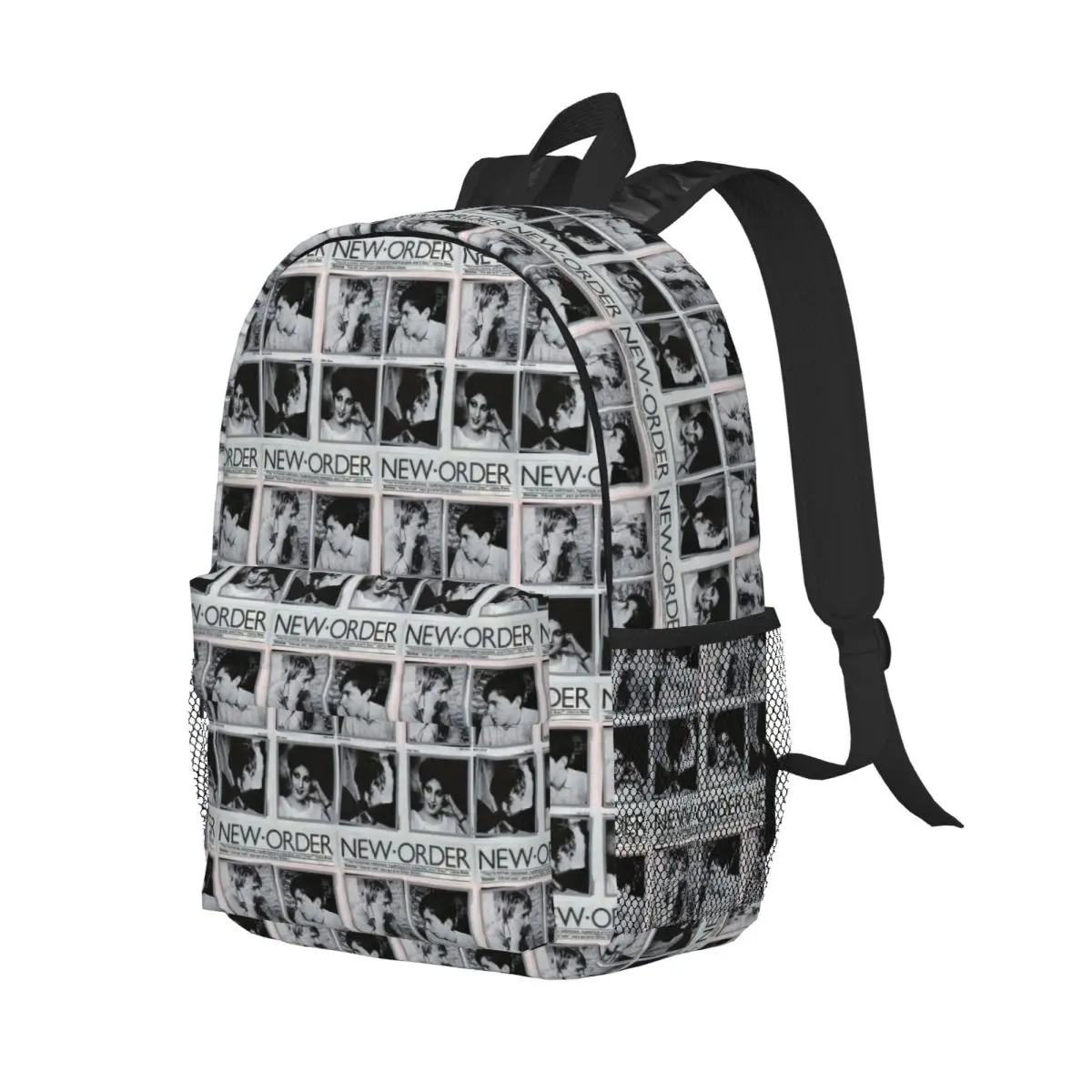 

New Order Band Backpack Student Boys Girls BookBag Kids School Bag Laptop Shoulder Bags for Men Women
