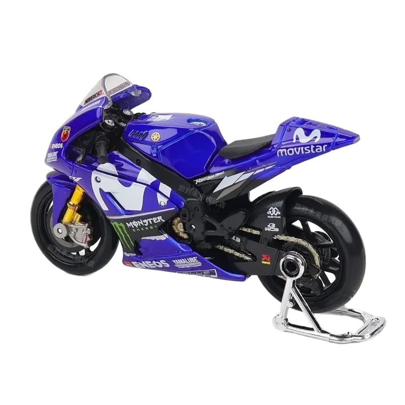 

Bburago 1/18 Yamaha GP No.25 Racing Car 2018 Racing Simulation Model Collectible Ornament Exquisite Gift for Boys