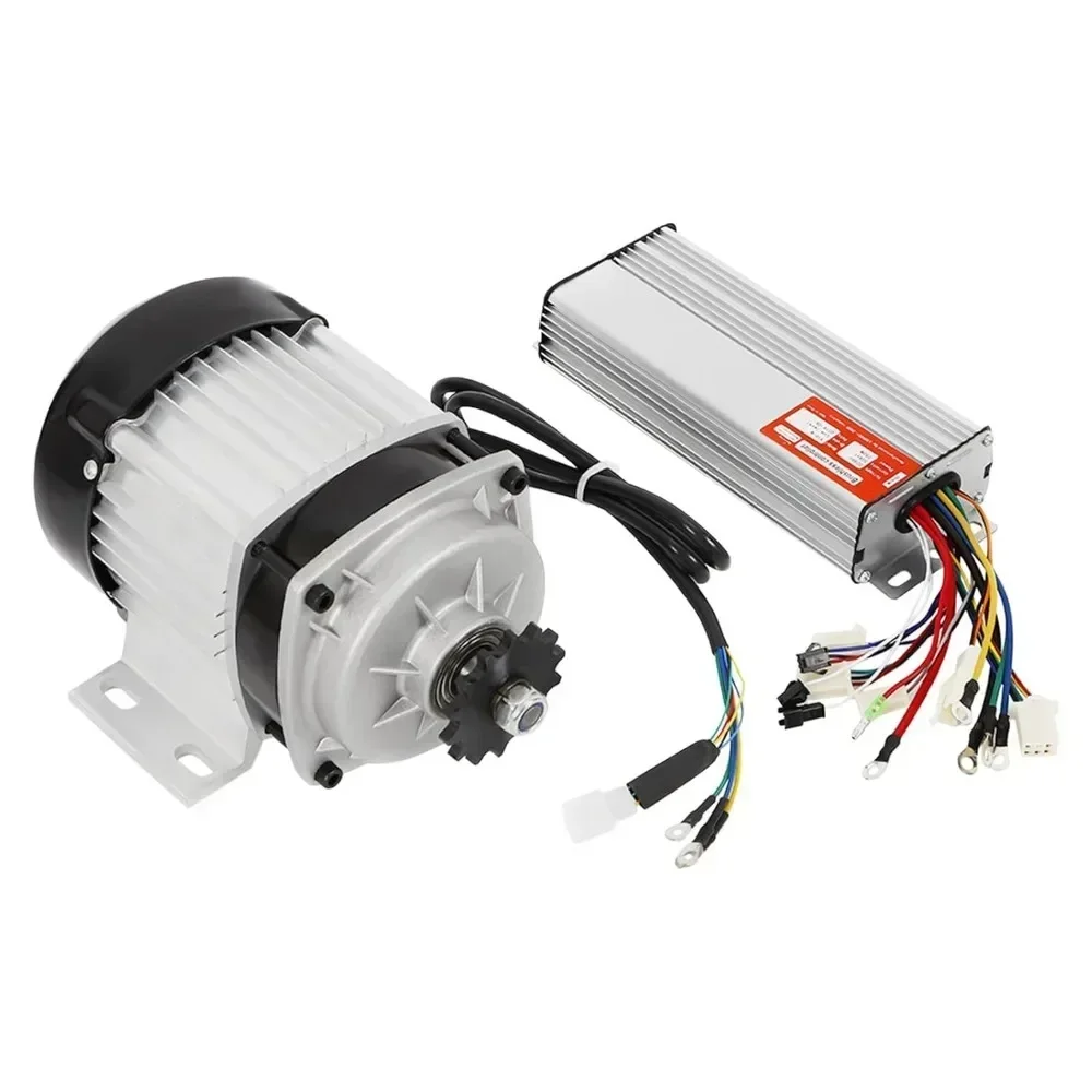 48V DC 750W Electric Brushless Motor with Controller Brushless Electric Scooter Motor Kit for Electric Tricycles and Carriages