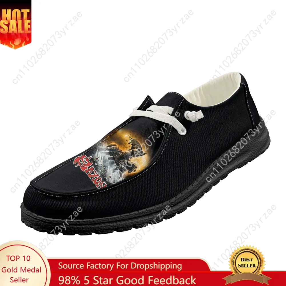 

Saxon Band Casual Shoes Mens Womens Breathable Flat Footwear Casual Indoor Outdoor Lightweight Shoe Patterns Text Custom Shoes