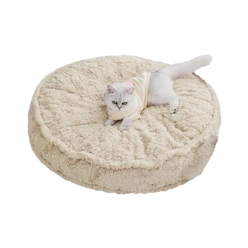 

Luxury Dog Bed Soft Flannel Large Dog Washable Cover Warmth Pet Bed Pet Sofa Super Plush Dog Cat Thick Beds