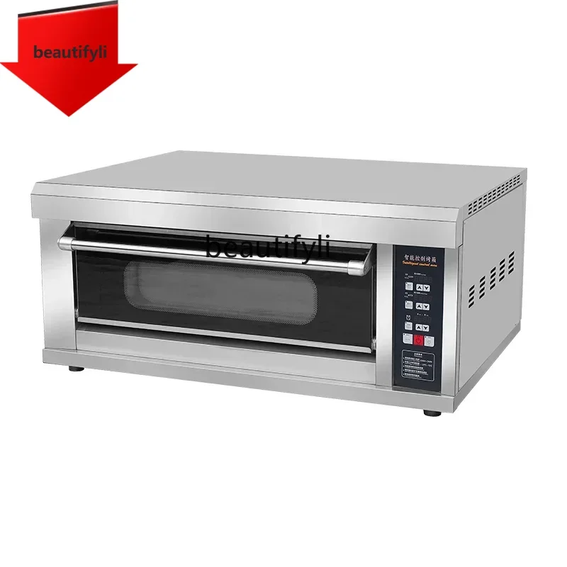 

A61 Electric oven Commercial one-layer two-plate two-layer four-plate large-capacity baking bread pizza cake electric oven