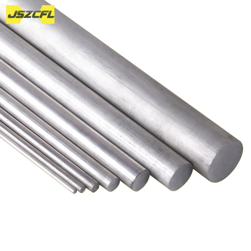 1PC 7075 Aluminum Rod Diameter 8/10/12/15/20/22/25/30/40mm Solid Super Hard Aluminum Round Rods for Aviation Nautical Industry