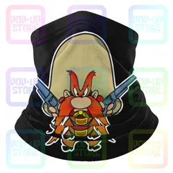 Yosemite Sam Cowboy 49Er Pistol Shooting Revolvers Cartoon Wild We Microfiber Neck Gaiter Bandana Scarf Summer
