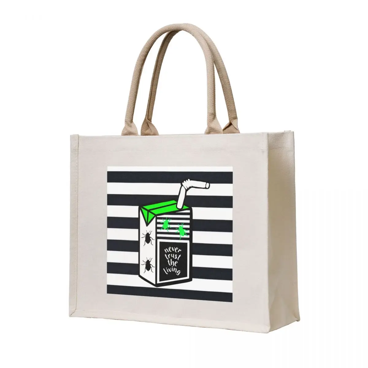 

Never trust the living No. 2 Tote Bag women bag custom canvas bag canvas tote bags