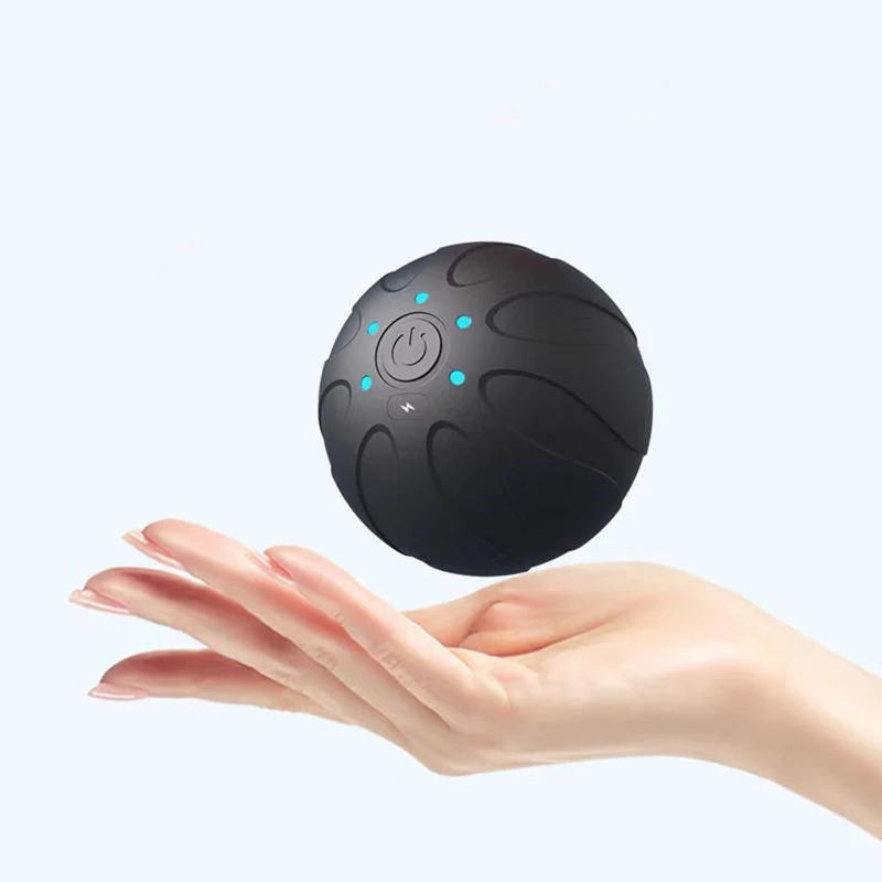 

Электрический арахисовый массажный мяч с вибрацией для облегчения мышц, йоги и фитнеса, ручной массажер для глубоких тканей для шеи, спины, ног