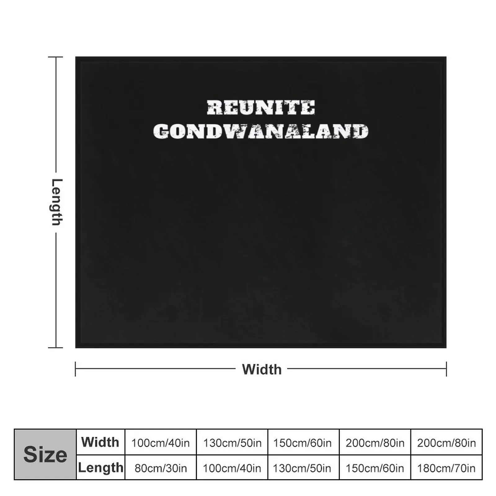 Reunite gondwanaland geology geographyRetro Vintage Throw Blanket Thin Custom Winter beds Blankets