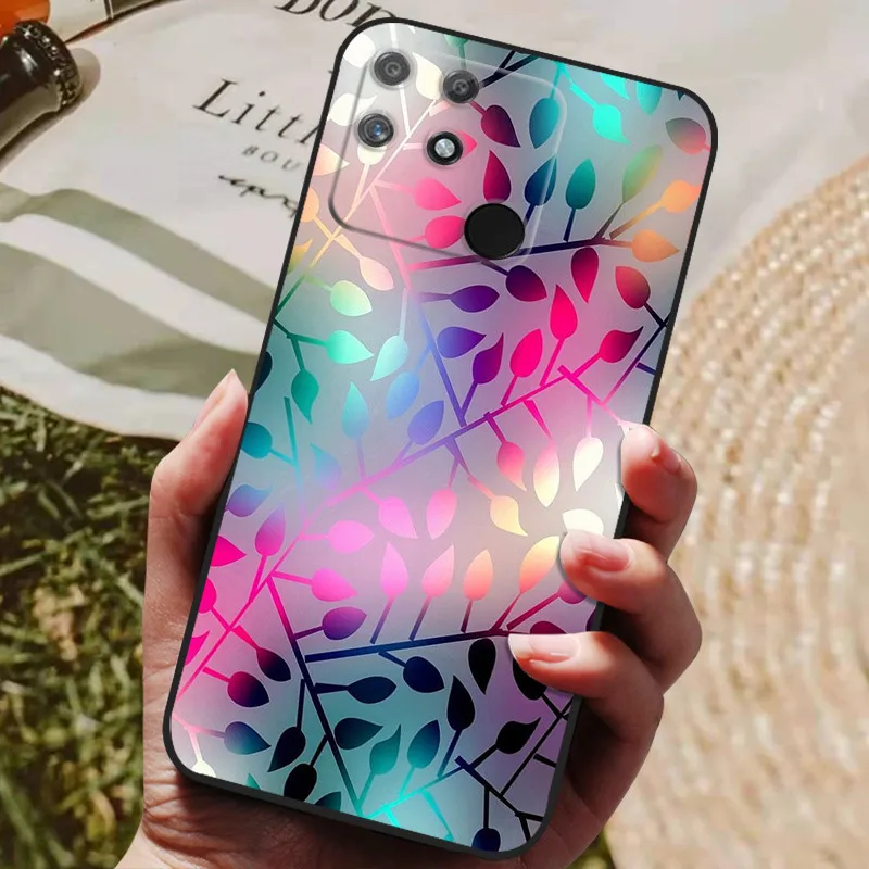 For Realme Narzo 50A Case Narzo 50 A RMX3430 Cover TPU Silicone Protective Fundas Case for Realme Narzo 50A Phone Back Cover