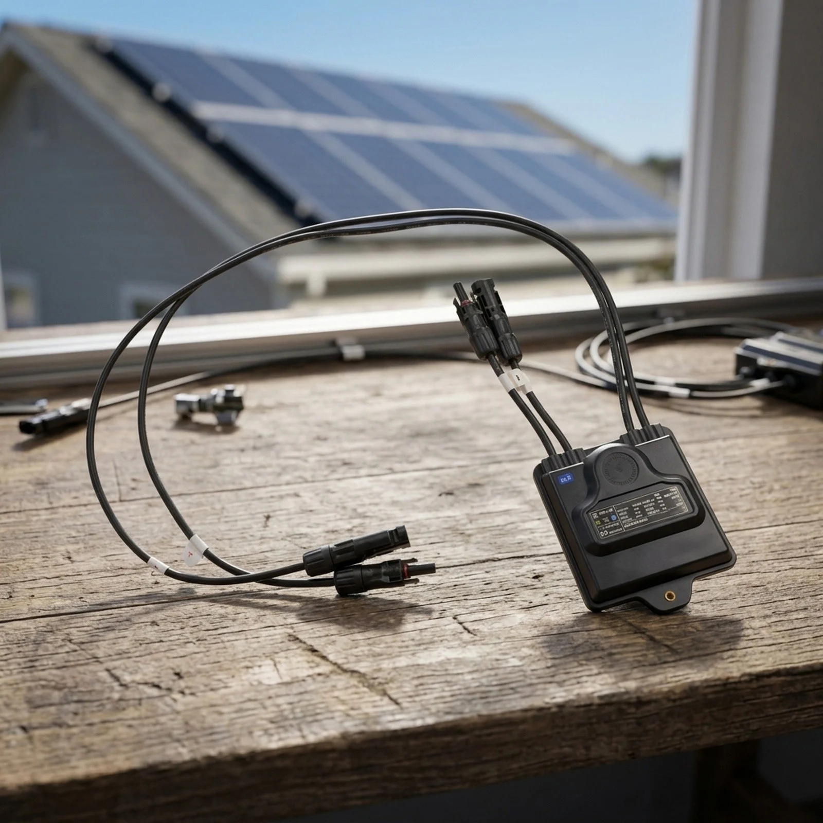 650W Photovoltaic For Power For Optimizer MPPT Controller For Solar Panel System Energy Boost Real Monitoring Safety Shutdown