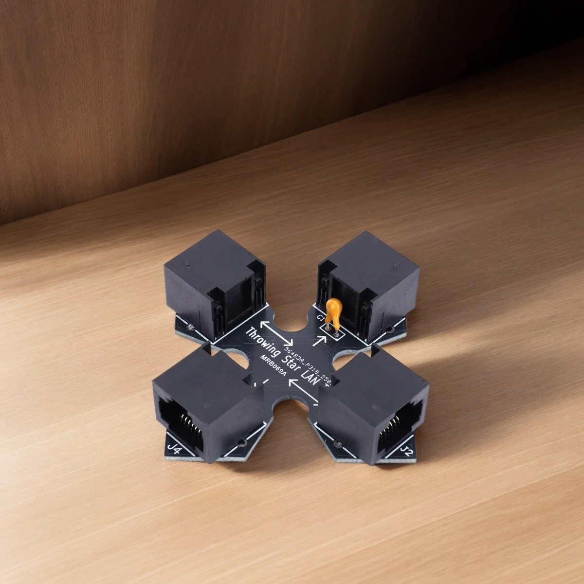 Networking Throwing Star LAN Tap Netzwerkmonitor Network Packet Capture Mod RJ45-Anschluss Passiver Ethernet-Tap für Sicherheit