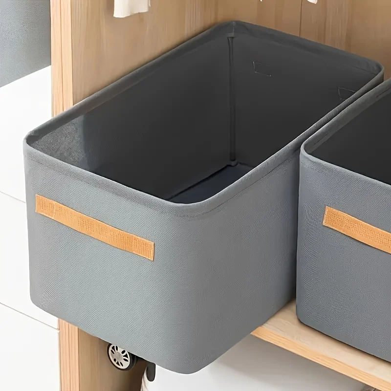 Organizador de Roupas Espesso para Calças e Suéteres, Armários e Gavetas, Caixa Organizadora de Jeans, Organizadores de Armazenamento de Roupas para Guarda-Roupa