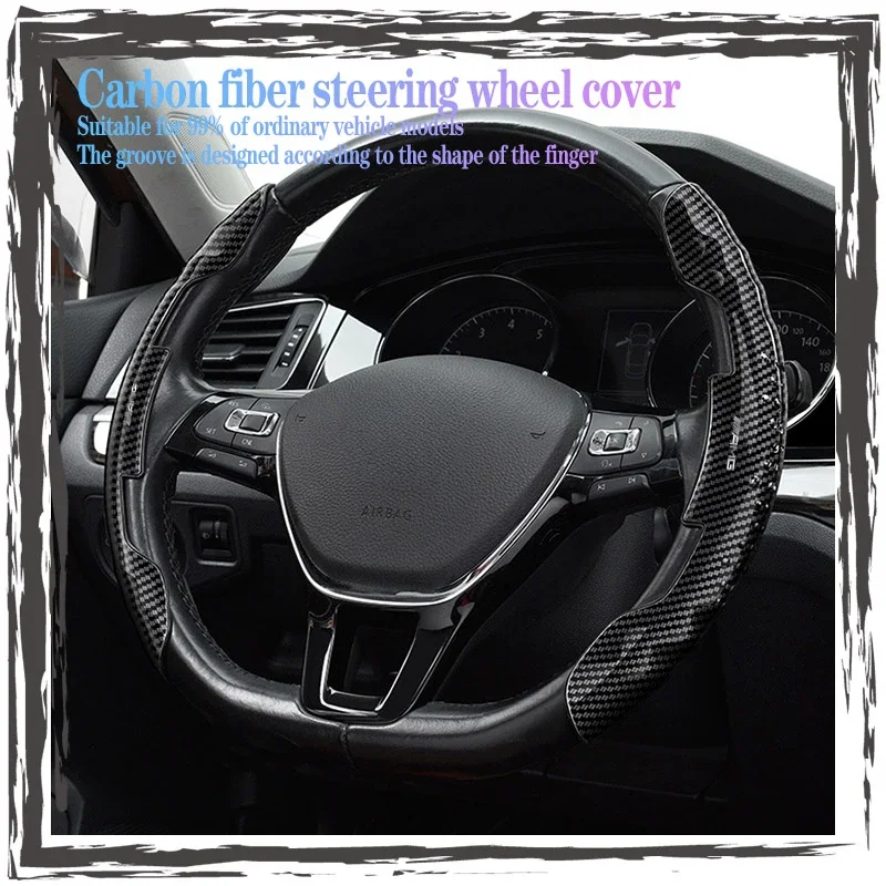 

Carbon fiber steering wheel cover for car supplies For Mercedes Benz W201 A Class GLA W176 CLK W209 W202 W220 W204 W203 W210
