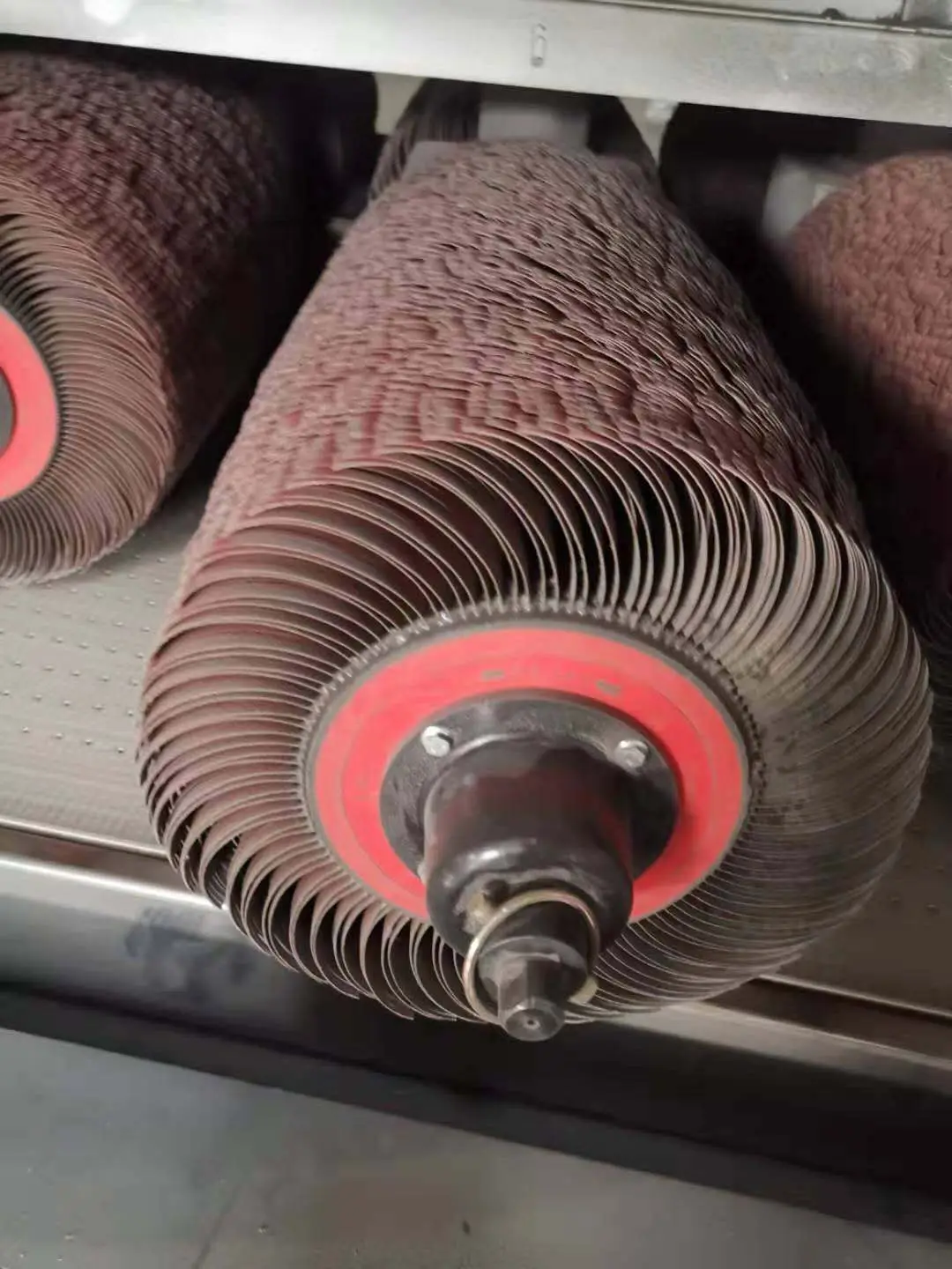 Metal Deburring Rotarting Steel Brush Flap Buffing Wheel for Edge Rounding