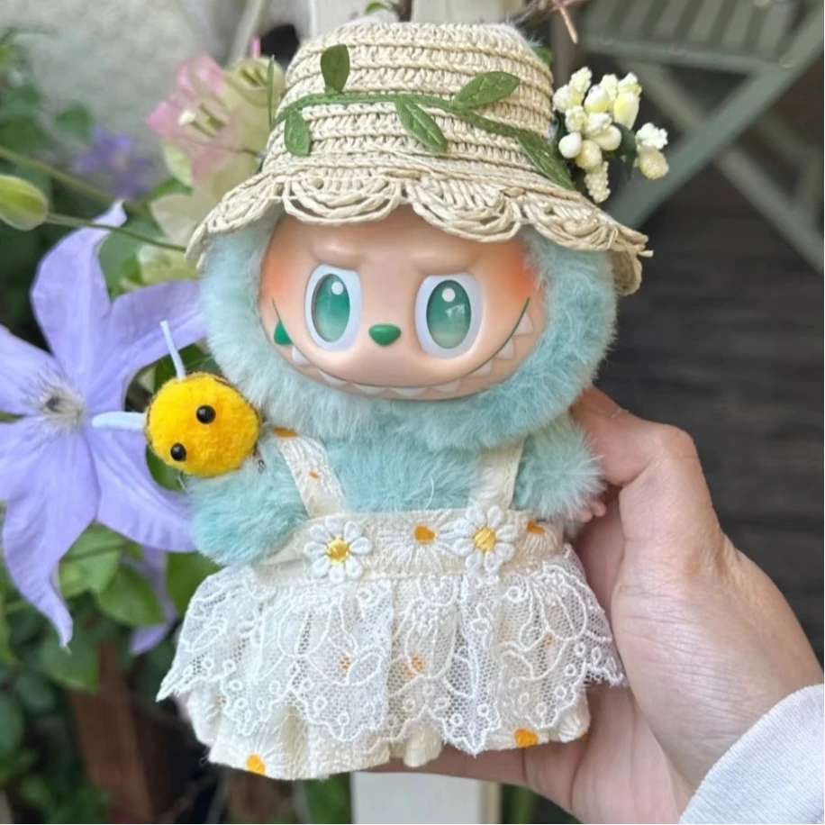 

For Labubu Accessories Clothes Dandelion dress Suitable for V1 V2 V3 Labubu Pendants Cute sweet Fashion christmas decoration