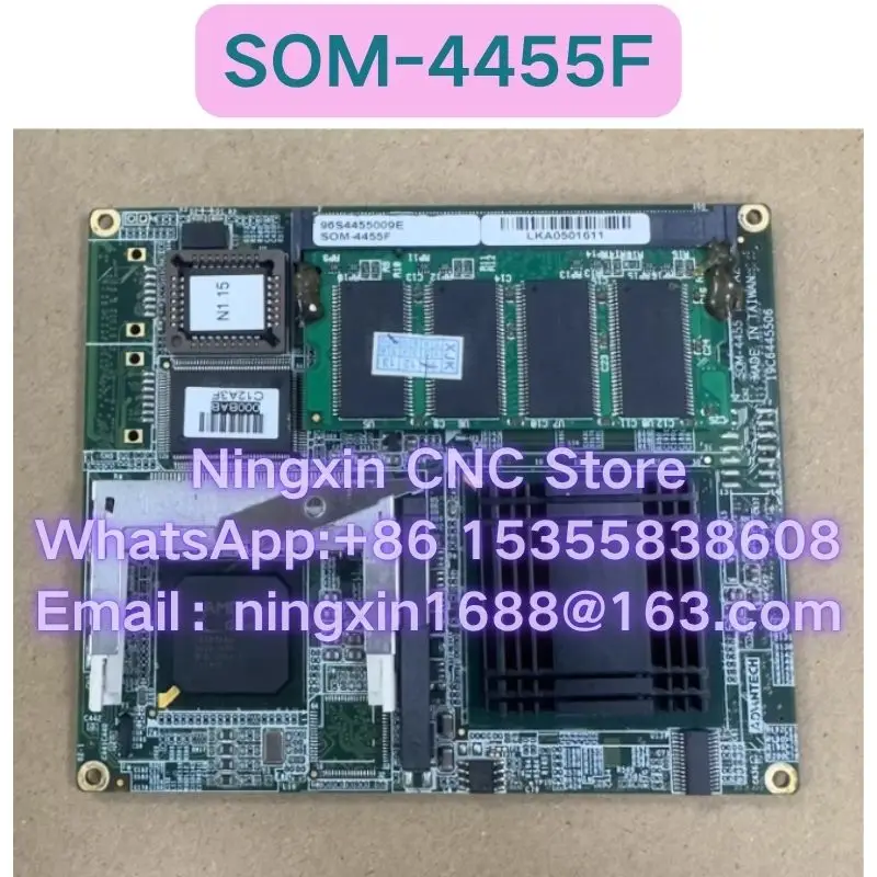 Second-hand SOM-4455F motherboard Functional test OK Fast delivery