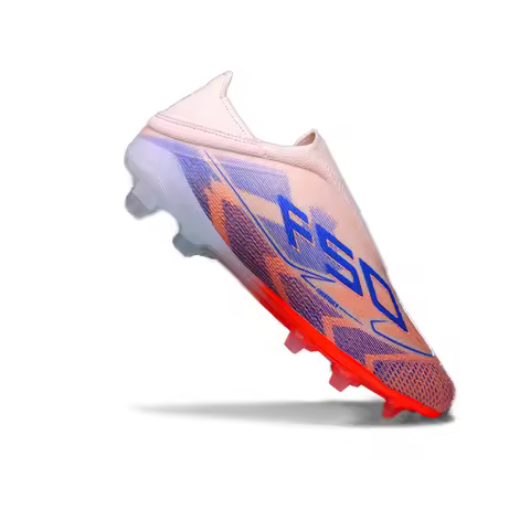 Mens Football Boots Pro Slip-on Youth FG/TF F50+ Training Studded Fast Soccer Shoes Non Slip Football Shoes for Man 35-45