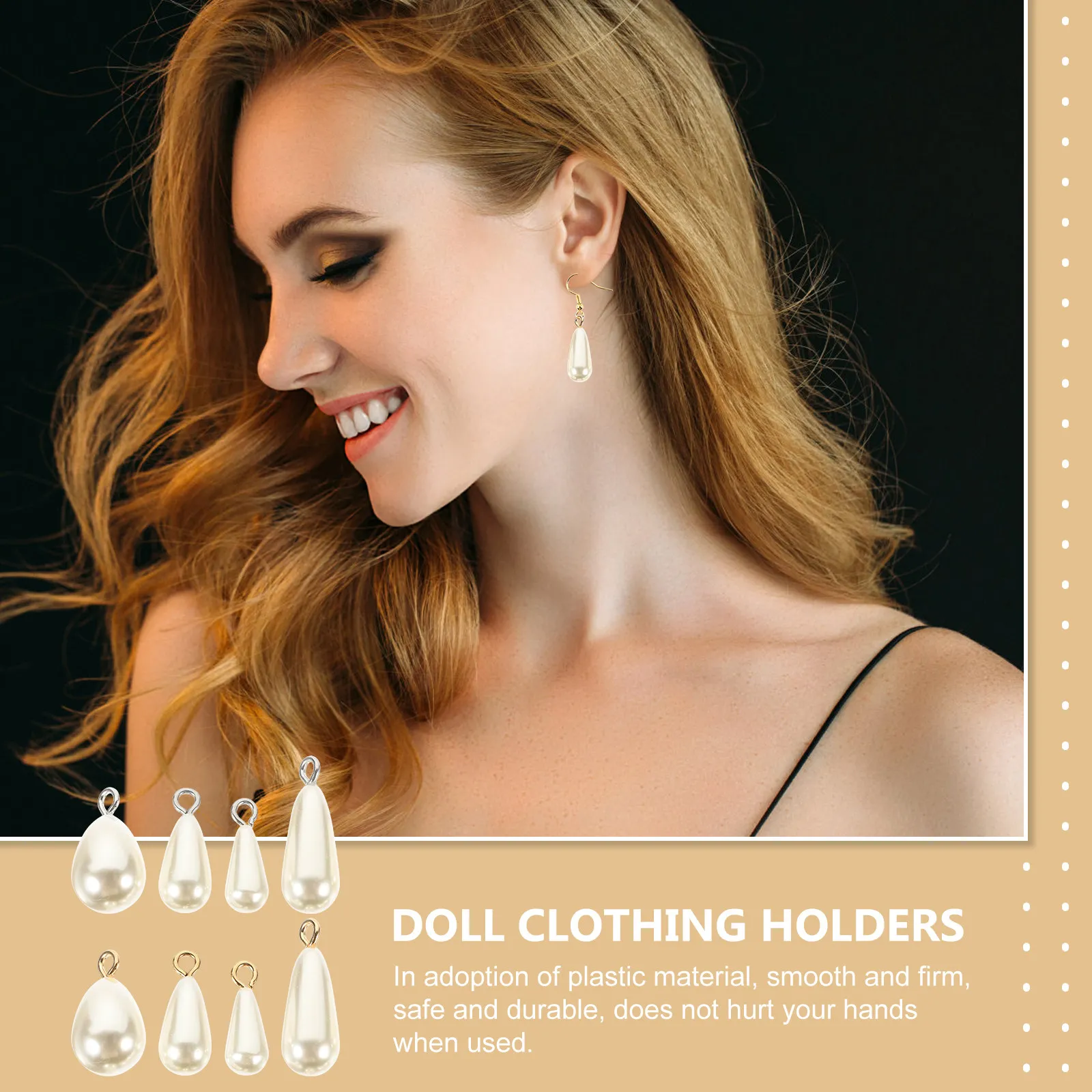 

40 шт. имитационных жемчужных подвесок для самостоятельного изготовления украшений, аксессуары для браслетов и ожерелий, имитационные жемчужные шармы