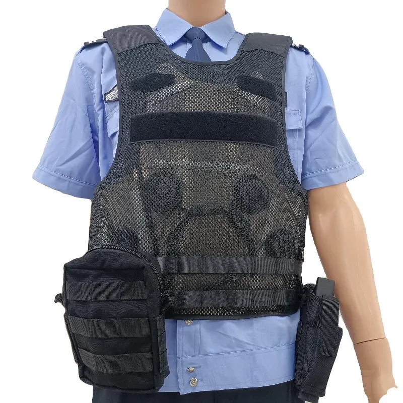 Intelligent temperature-controlled stab-proof vest Universal self-defense with durable polymer composite sheet