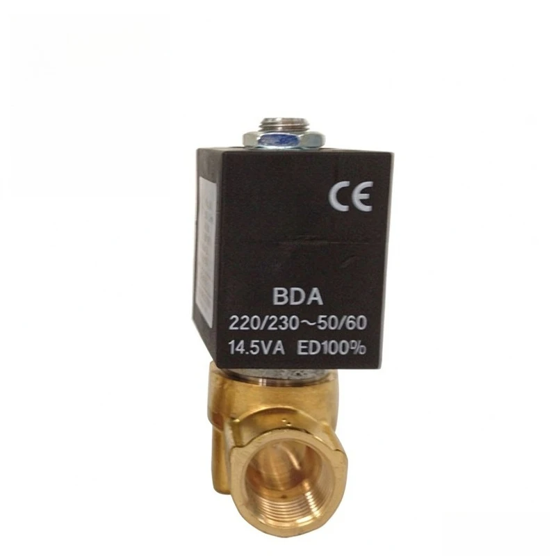 Solenoid Valve 21h7kv120 Dn10 220v Brass Two-way Normally Closed Solenoid Switch Water Valve