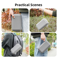 Carrying Case for DJI Osmo Mobile 7/7 Pro Protective Handbag Shockproof Handheld Gimbal Portable Bag Waterproof with Mesh Pocket