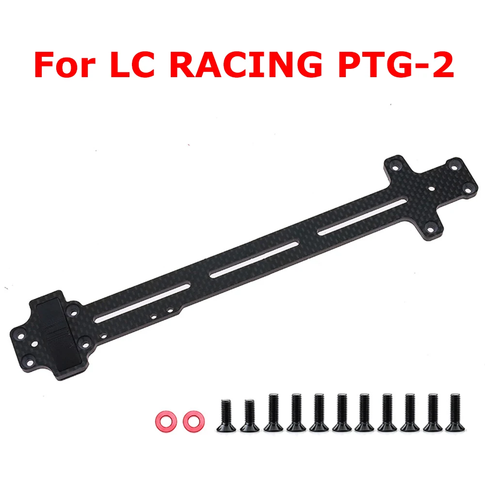 

Доска для второго уровня шасси из углеродного волокна для LC RACING PTG-2: модернизированная платформа шасси с отверстиями для вентиляции, включает винты и крышки для шестерен.
