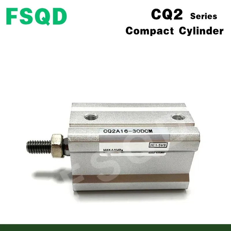 CQ2A CDQ2A Compact Cylinder CDQ2A16 CQ2A16-5D 10D 15D 20D 25D 30D 35D 40D 45D 50D DC DZ DM DCM DMZ DCMZ Pneumatic Components