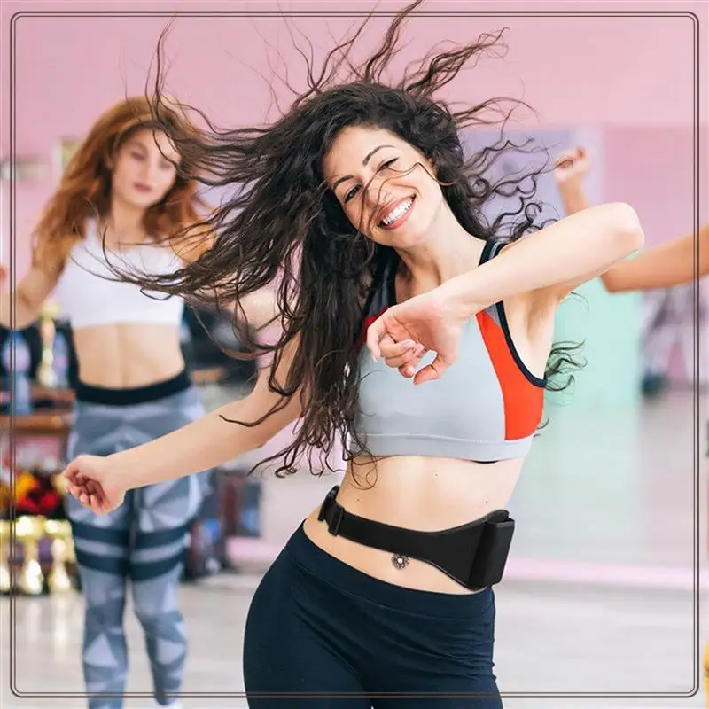 حزام ميكروفون موثوق به للياقة البدنية، مدرب حمل الخصر، حامل تمرين قابل للتعديل، محمول للجري، ميكروف