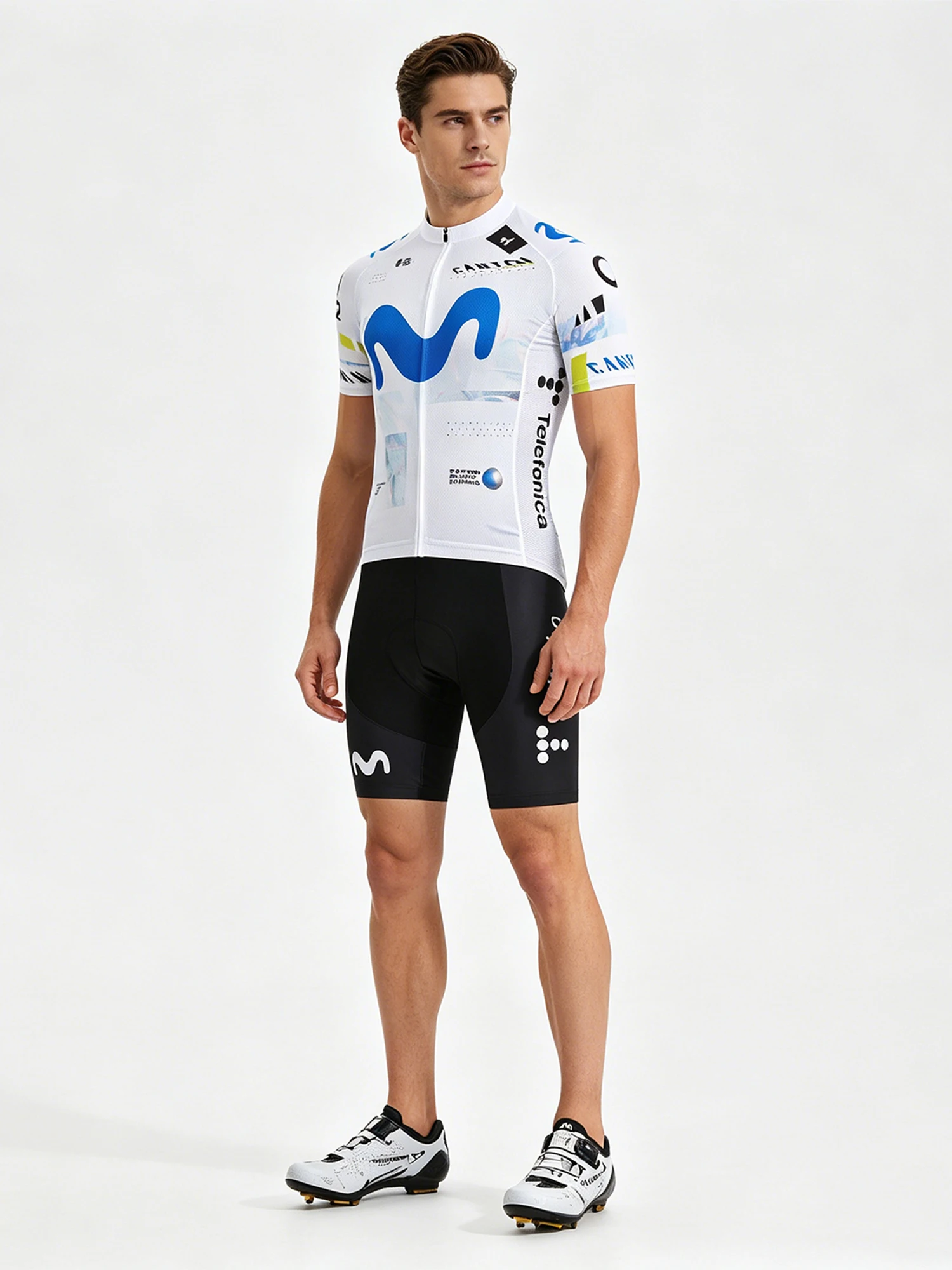 2026-new-professional-cycling-suit-short-sleeve-mountain-bike-summer-full-set-sportswear-breathable-polyester-men's-road-bike