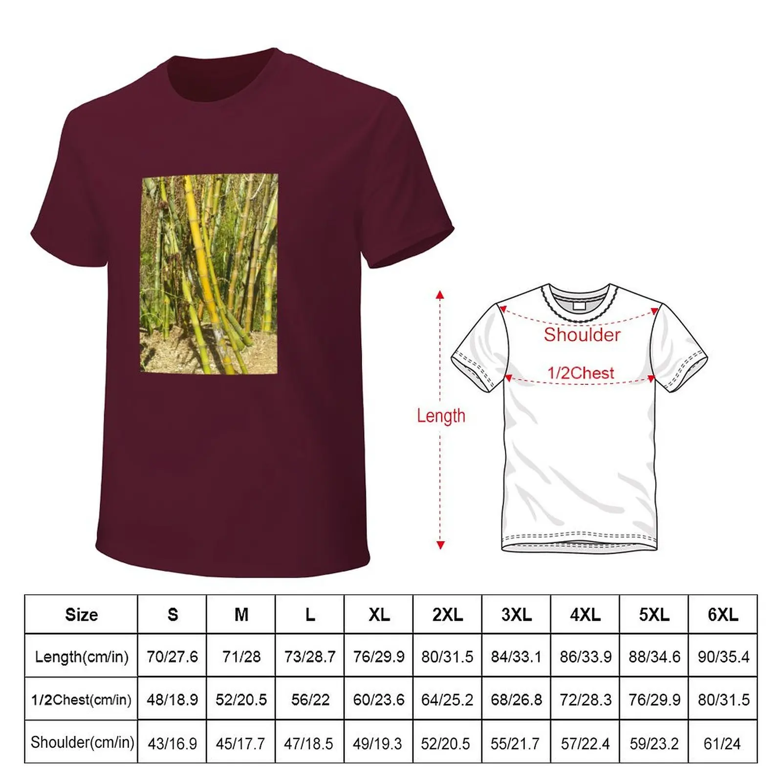 Sunny Bamboo T-Shirt shirts graphic tees cute tops quick drying big and tall t shirts for men