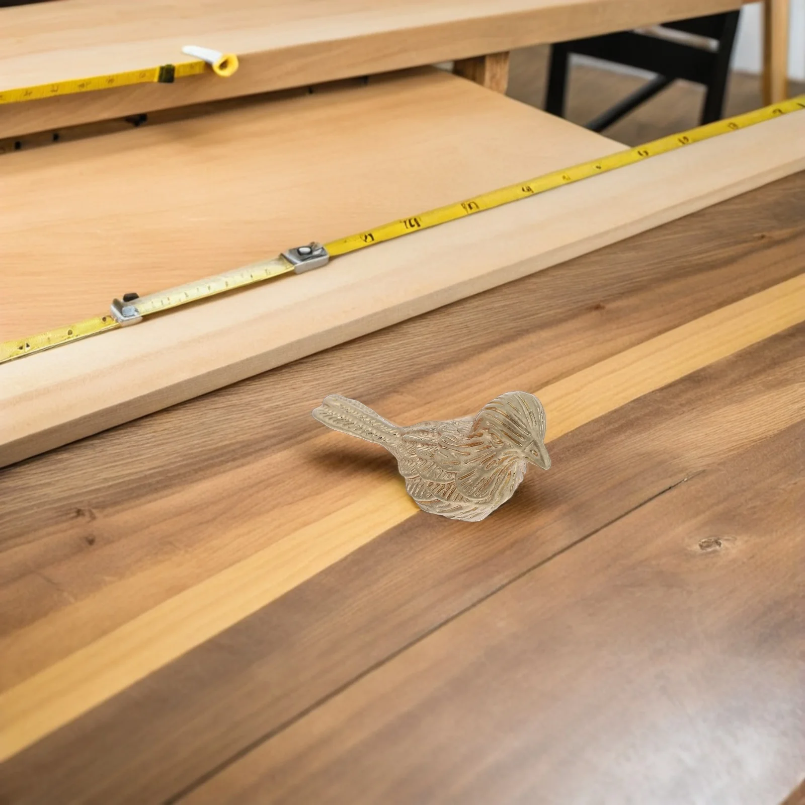 

2Pcs Bird Drawer Pulls Golden Zinc Alloy Single Hole Cabinet Handles Animal Shape Wardrobe Door Knobs Kitchen Cupboard Dresser