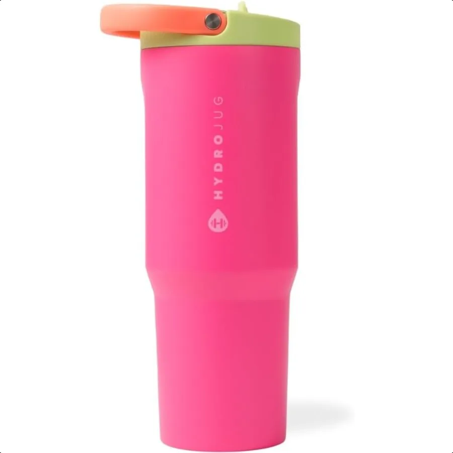 

Sport Stainl Steel Tumbler with Straw Vacuum Insulated 32oz Leakproof Water Bottle Ergonomic Design Reusable Dishwasher Safe Ru
