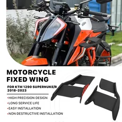 For KTM 1290 superduke R 2018-2023 Motorcycle accessorie Fairing Fixed Wind Wing ABS Modified Aerodynamic fins Side Wind Wing