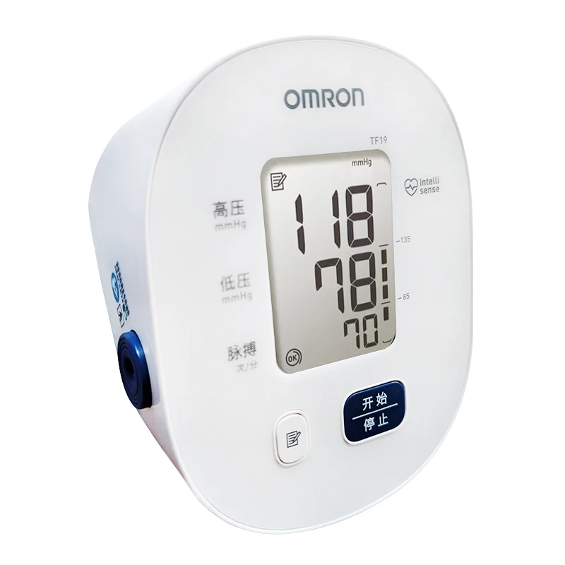 Omron TF19 Blood Pressure Meter Household Preciseness Automatic Hypertension Upper Arm Type Electronic Blood Pressure Meter