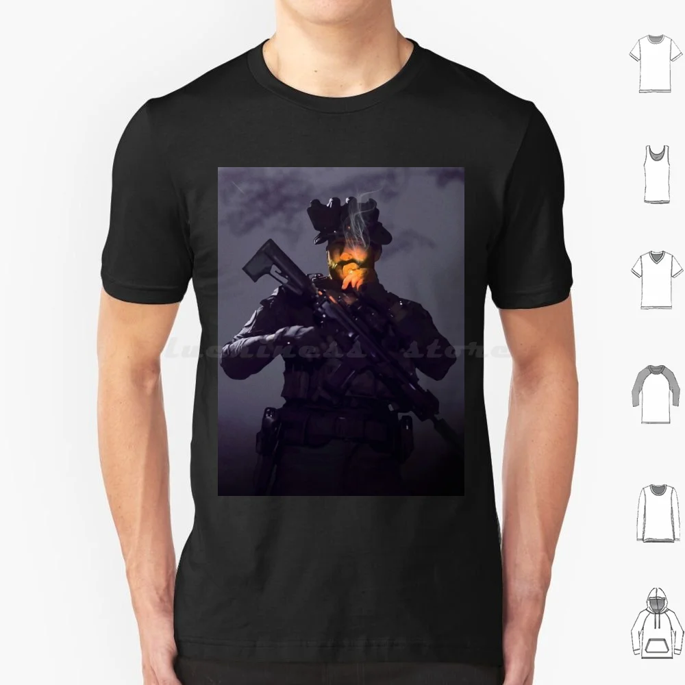 

Smoke Warfere T Shirt Men Women Kids 6xl Modern Warfare Captain Price Tactical Spec Ops Mw Guns Price Video Games One Ps4 Game