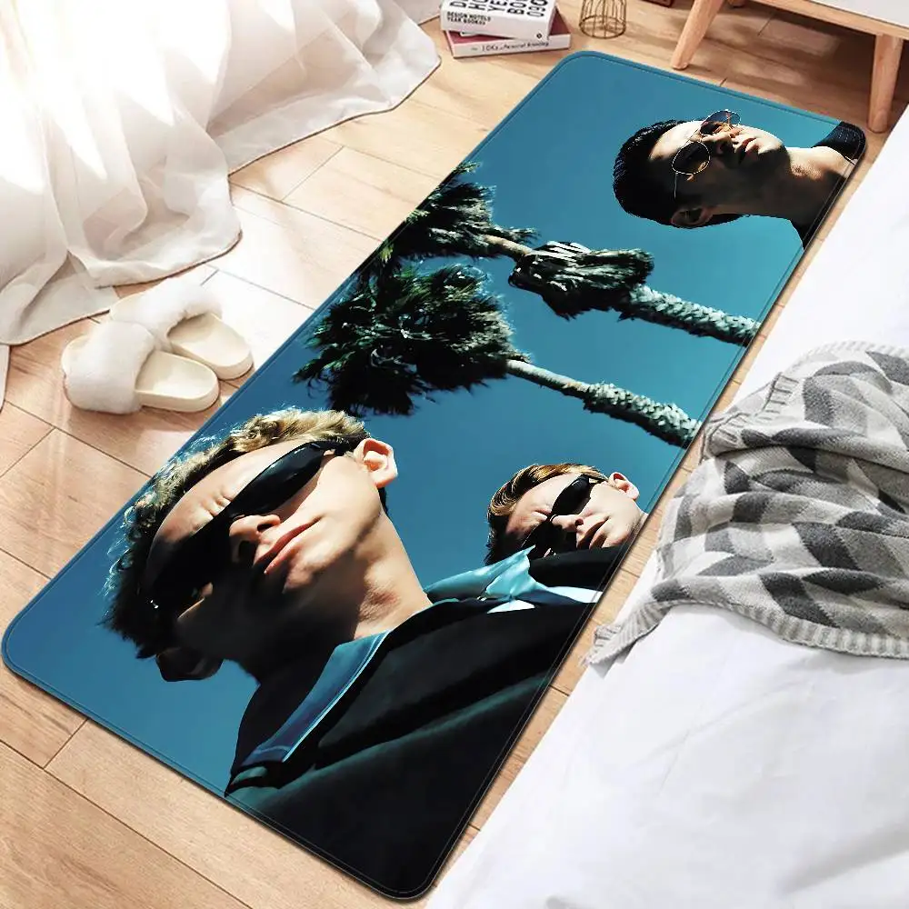 D-Depeche-Mode-Band Hallway Carpet Washable Non-Slip Living Room Sofa Chairs Area Mat Kitchen Doormat Area Rug
