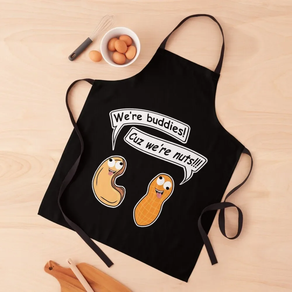 

Фартук Nut Buddies, парикмахерская куртка шеф-повара, мужские товары для дома и кухни, кухонные принадлежности для дома, фартук