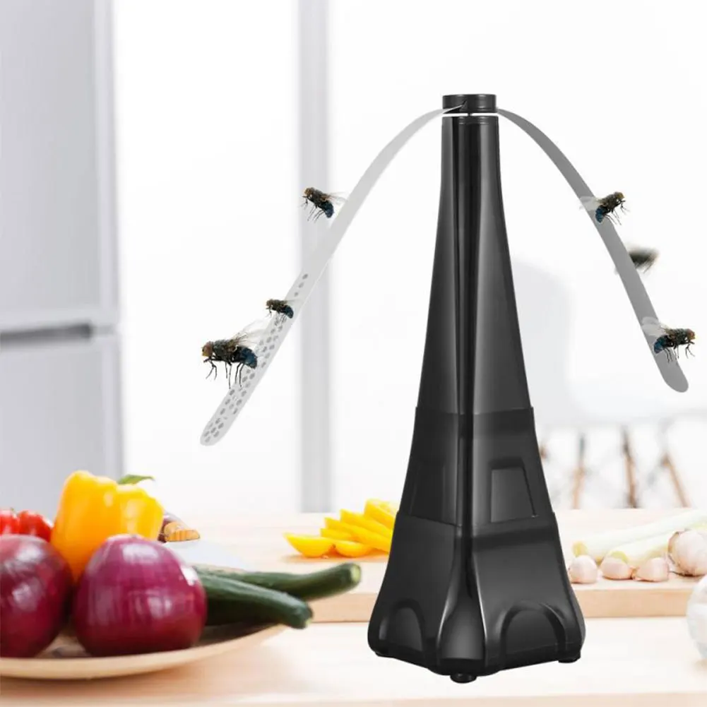 مروحة طارد للذباب تعمل بالبطارية ، مروحة طاولات طاردة للآفات ، مراوح ذباب تحافظ على الذباب بعيدًا ، رادعة لرحلات التخييم ، 1 2