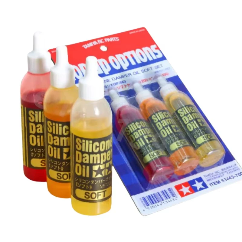 3Pcs RC Damper Oil Set #200 #300 #400 53443 for 1/10 1/8 Tamiya On-Road Buggy Crawler Shock