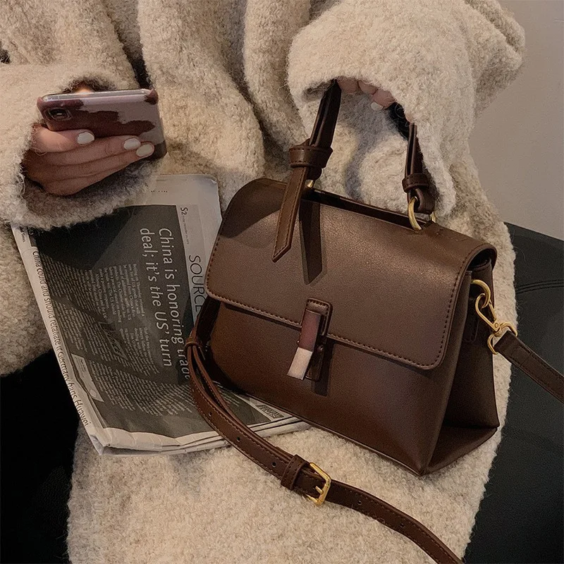 Женская вместительная сумка Jenny & Dave, элегантная женская сумка в стиле ретро, сумка через плечо, сумка-мессенджер