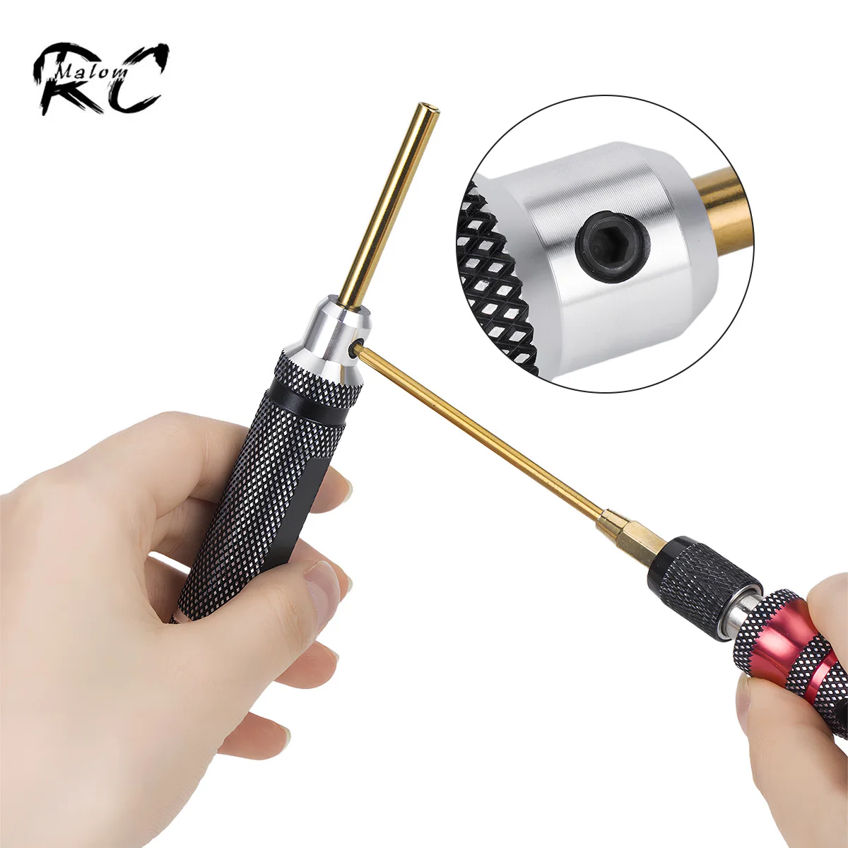 Repair Tool 2.0mm+ Phillips Screwdriver 3.0mm Hex Nut Driver for 1/30 RC Crawler Car Axial SCX30 Accessories