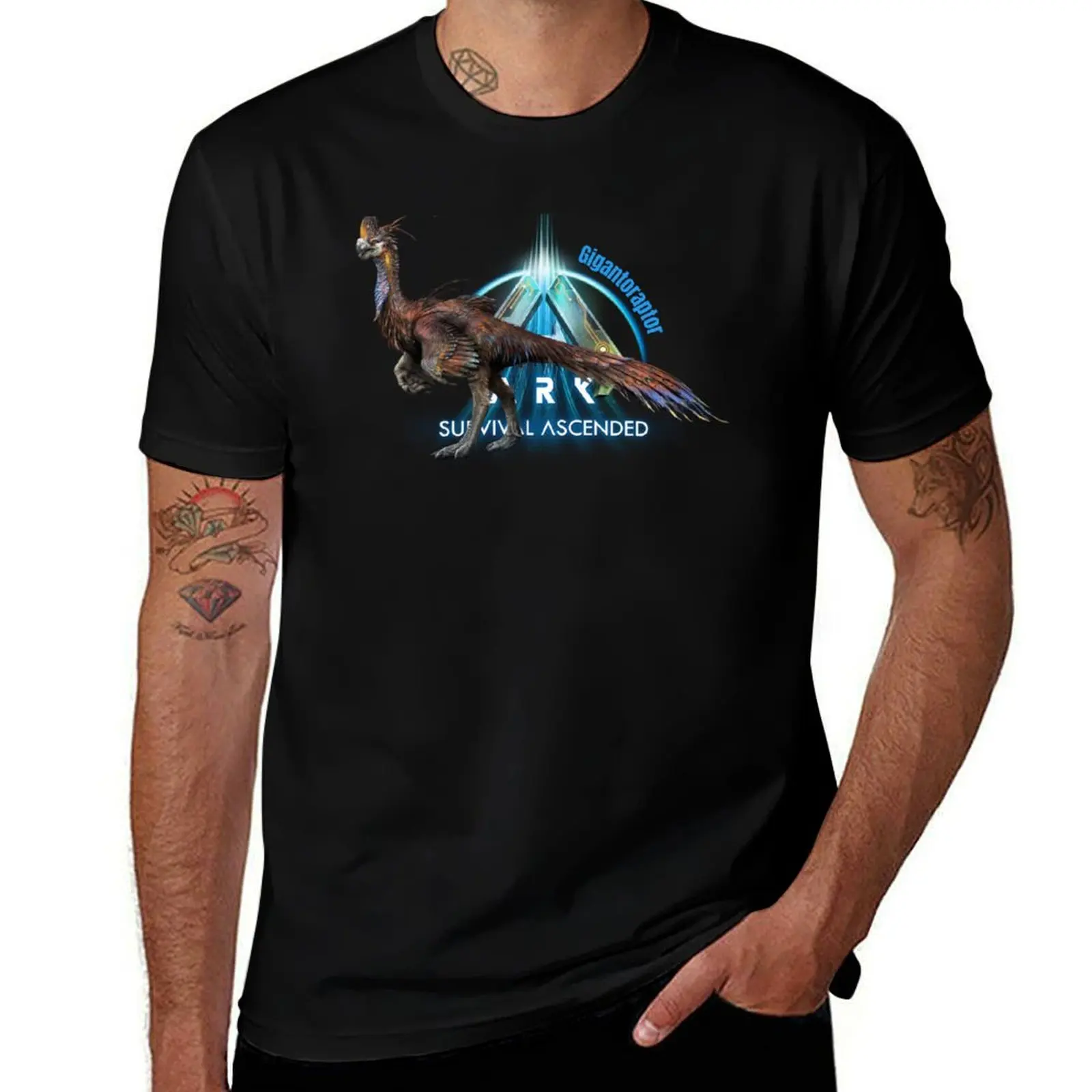 

ARK Survival Ascended Dinosaur Gigantoraptor T-Shirt t shirt man cotton t shirts for man cotton T-shirt