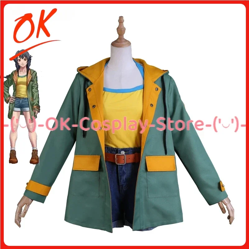 

[Customized] Game Raging Loop Serizawa Chiemi Cosplay Costume Women Cute Party Suit Coat Shirt Pants Halloween Carnival Uniform